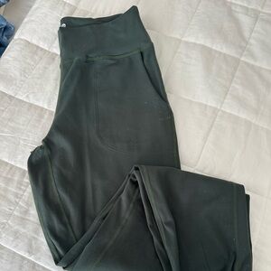 Brand new Senita studio skin joggers in green.